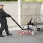 Trailer Dolly, 3500lbs Tongue Weight Capacity, 18 inch and 22 inch Height Adjustable Trailer Dolly, with 2 inch Hitch Ball, Adju