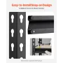 Storage Shelves, 2000 lbs, 5 Tier Garage Storage Shelving, 16" D x 36" W x 71.4" H Adjustable Metal Shelves for Garage Shelves U