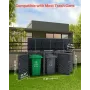 Skrald Opbevaring Skur til 3 skraldecontainer