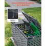 Skrald Opbevaring Skur til 3 skraldecontainer