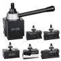 Quick Change Tool Post Set 6 PCS Lathe-værktøjsholdere til 10