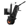 Trailer Dolly, 500lbs Tongue Weight Capacity, 13 inch-23.2 inch Height Adjustable Trailer Mover Dolly, 9-inch Pneumatic Rubber T