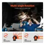 Underhood Work Light, 1250LM, 6000mAh Rechargeable Magnetic Bright LED Light, Portable Cordless Mechanic Work Light Bar, for Car