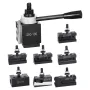 Quick Change Tool Post Set 8 PCS Lathe-værktøjsholdere til 6