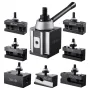 Quick Change Tool Post Set 8 PCS Lathe-værktøjsholdere til 10