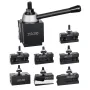 Quick Change Tool Post Set 8 PCS Lathe-værktøjsholdere til 10