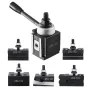 Quick Change Tool Post Set 6 PCS Lathe-værktøjsholdere til 6