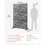 Metalskærm 47" x 72" Udendørs skærme og paneler i sort