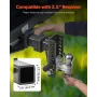 Justerbar trailerhitch 2.5 "Modtager 6" Drop Tri-Ball Hitch