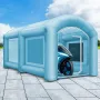 13 x 8 x 7FT Inflatable Spray Booth Tent Inflatable Paint Booth Tent Car Paint Booth Giant Workstation 210D Oxford Fabric With