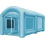 13 x 8 x 7FT Inflatable Spray Booth Tent Inflatable Paint Booth Tent Car Paint Booth Giant Workstation 210D Oxford Fabric With