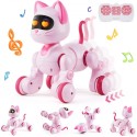 RC Robot Cat Toy for Kid Talking Dancing Touch Remote Control Programmable