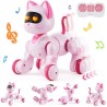 RC Robot Cat Toy for Kid Talking Dancing Touch Remote Control Programmable