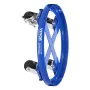 55 Gallon Drum Dolly, 2000 lbs Load Capacity, Heavy-Duty Barrel Dolly with Cross Braces and 4 Swivel Caster Wheels, Non Tipping 