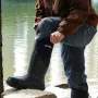 Men's Rubber Boots, Protective Footwear, Waterproof Anti Slip Hunting Boots, Gardening Insulated Mud Boots, Protective Footwear,