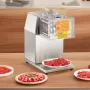 Meat Cutter Machine, 850W Meat Slicer, 551 lb/h Commercial Meat Cutting Machine Stainless Steel, 5 mm Thickness, Detachable Blad