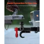 Trailer Hitch 2 "Modtager 1-7/8" & 2 "& 2-5/16" Tri-Ball Hitch