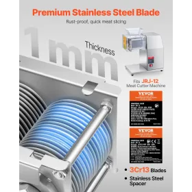 Meat Cutter Machine Blade 5 mm Stainless Steel for SJY-DQ90 Meat Slider