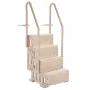 Swimming Pool Ladder, 4-Step Double Handrails Stairs with Non-slip Heavy Duty Steps, Max Load Capacity 400 lbs, for 48-54 In Ing