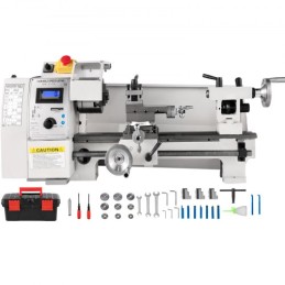 Mini Metal Lathe 8x14, Mini Lathe Machine 2250 PRM Variable Speed Change,Precision Mini Lathe 600W Metal Working Lathe, Small