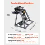Electric Tube Bending Machine, 750W Electric Tubing Bender with 6L Hydraulic Cylinder, Movable Pipe Bender Machine with 3 Dies &