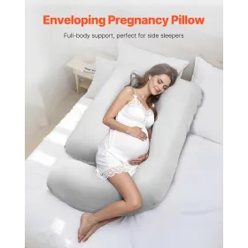 Pregnancy Pillow G-Shaped Full Body Maternity Pillow Soft and Breathable