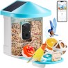 Smart Bird Feeder with Camera AI Identify 10000+ Bird Specie Solar-Powered