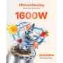 Blender for Smoothies, 85 oz 1600W, Professional Blender with Powerful Motor, Multi-Functional Food Processing Blender for Smoot