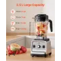 85 oz 1400W blender til smoothies fødevareforarbejdningsblender