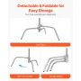 C Stand, Max Height 10.83 ft/330 cm, Stainless Steel Heavy Duty Photography Light Stand with 4.5m-3m / 4.8-9.8 ft Adjustable Hei
