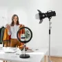 C Stand, Max Height 10.83 ft/330 cm, Stainless Steel Heavy Duty Photography Light Stand with 4.5m-3m / 4.8-9.8 ft Adjustable Hei