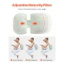 Pregnancy Wedge Pillow, W-Shaped Maternity Pillow for Pregnant Women, Soft and Breathable Pregnancy Pillow with Removable & Wash