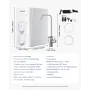Omvendt osmosisystem 600 GPD 8-trins tankless under