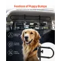 Dog Car Barrier, Adjustable Universal-Fit Vehicle Pet Barrier for Cars, Trucks and SUVs, Easy to Install Dog Car Gate - Strong M