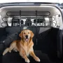 Dog Car Barrier, Adjustable Universal-Fit Vehicle Pet Barrier for Cars, Trucks and SUVs, Easy to Install Dog Car Gate - Strong M