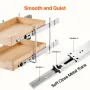 2Tier Pull Cabinet Organizer Soft Close Slideout Wood skuffe 14
