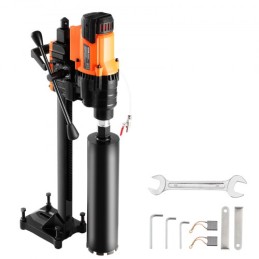 Core Drill Machine 0.8-9.8in Dia 3200W Diamond Core Drill Rig with Stand