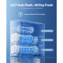 Omvendt osmosisystem 800 GPD 8-trins tankless under