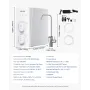 Omvendt osmosisystem 800 GPD 8-trins tankless under