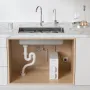 Omvendt osmosisystem 800 GPD 8-trins tankless under