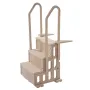 Swimming Pool Ladder, 3-Step Double Handrails Stairs with Non-slip Heavy Duty Steps, Max Load Capacity 400 lbs, for 36-48 Inch I
