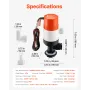 Livewell Pump til båd 12v 800 Gph Livewell Aerator Pump lige 2
