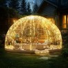 12FT Dome Bubble Tent Outdoor House Camping Shelter w/ Transparent Window