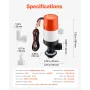 Livewell Pump til båd 12v 500 Gph Livewell Aerator Pump lige 2