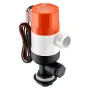 Livewell Pump for Boat, 12V 32 L/min(500 GPH) Straight Livewell Aerator Pump with Dual Inlets, ABA Housing & Detachable Motor Ca