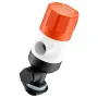 Livewell Pump for Boat, 12V 32 L/min(500 GPH) Straight Livewell Aerator Pump with Dual Inlets, ABA Housing & Detachable Motor Ca