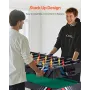 122cm lufthockey Tabel 4-i-1 Combo Game Table Foosball Ping