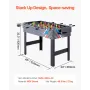 4-in-1 Combo Game Table Set, 48" Air Hockey Table, Multi Combination Table with Air Hockey, Pool Billiard, Foosball, Ping Pong, 