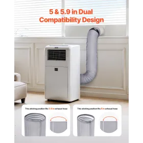 Air Conditioner Hose Cover Wrap Portable AC Insulated Exhaust Hose Sleeve