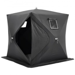 3-4 Person Ourdoor Portable Ice Shelter Pop-Up Ice Fishing Shanty Tent